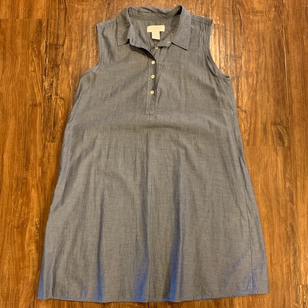 // andrea jovine weekend chambray dress //